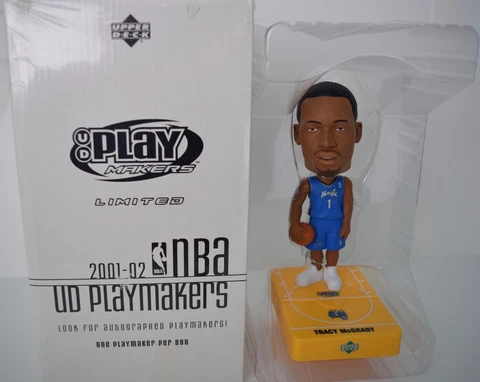 TRACY MCGRADY Orlando Magic 2001-2002 NBA Playmaker Bobblehead Collectable #1 Cover
