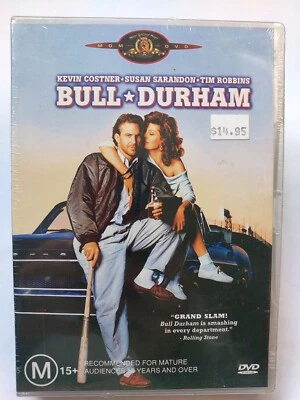 Bull Durham : Costner / Sarandon [Region 4 DVD] Brand New & Sealed, FREE Post - Image 1 of 4