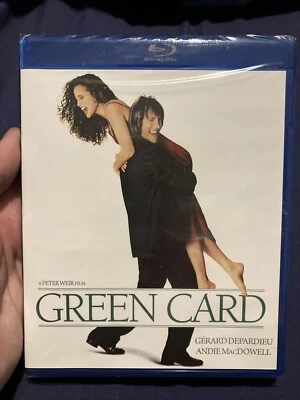 GREEN CARD GERARD DEPARDIEU ANDIE MACDOWELL   BLU RAY 1990 PETER WEIR REGION A - Image 1 of 4