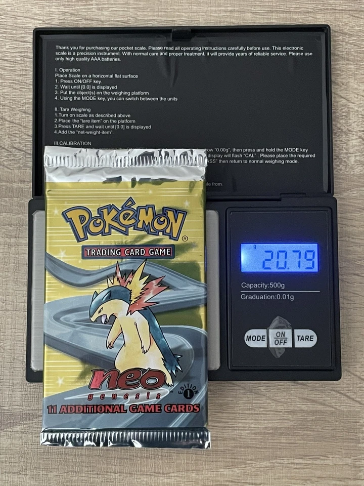 Pokemon 1st Edition Neo Genesis Booster Pack | WOTC | Typhlosion Artwork - Image 1 of 1