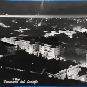 GORIZIA PANORAMA DEL CASTELLO CARTOLINA VINTAGE SPEDITA 1955  - Picture 1 of 4