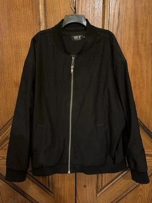 Chaqueta Bomber MVP Collections Negra Talla 3XL Foto 1 de 3