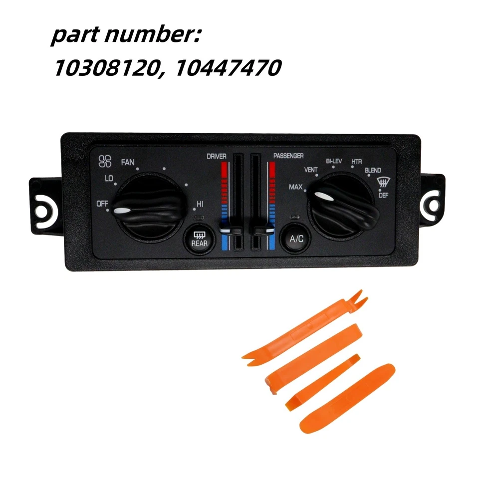 A/C Heater Dual Climate Control 599-199 10308120 For 1999-2004 Buick Century Foto 1 de 4