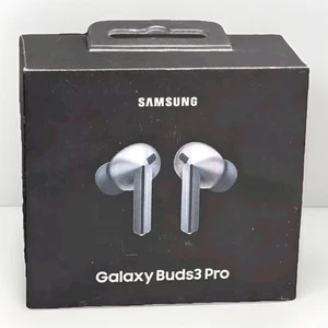 Samsung Galaxy Buds3 Pro Bluetooth Kabellose Kopfhörer In Silber mit ANC | SM-R630 - Bild 1 von 6