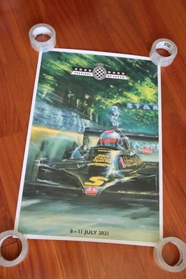 ORIGINAL ANDRETTI JPS LOTUS 79 - GOODWOOD FESTIVAL OF SPEED 2021 Poster - Image 1 of 4