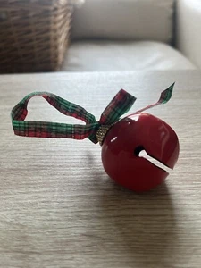 NEU Avon Gift Collection hübsche Schlitten Glocke Ornament - rot VINTAGE - Bild 1 von 2
