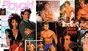 PLAYGIRL 2-86 SEAN PENN SPRINGSTEEN DOLPH LUNDGREN MCCARTNEY HAIRY FEBRUARY 1986 - Bild 1 von 1