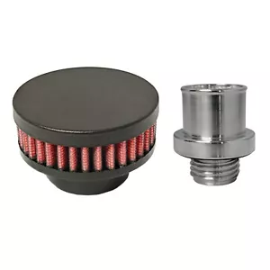 Valve Cover Breather Filter Oil Cap 1986-2001 Mustang GT Cobra (Textured Black) - Bild 1 von 5
