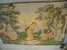 France Nouveau Large WALL Tapestry - 5'9" x 4'1" - Five Ladies