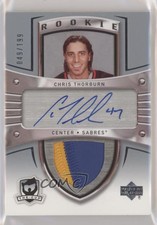 2005-06 Upper Deck The Cup /199 Chris Thorburn #158 RPA Rookie Patch Auto RC