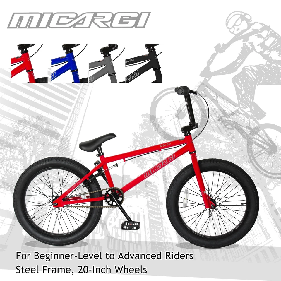 Bicicleta BMX rodas MBX 20" para bicicleta BMX estilo livre elite ou iniciante - Imagem 1 de 1