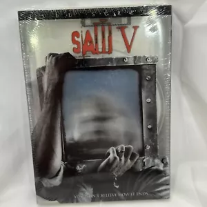 Saw V Saw 5 DVD Full Screen - Horror Scary Thriller *Factory Sealed. New* E - Picture 1 of 2