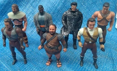 Lote de figuras de acción Robin Hood Príncipe de los Ladrones Kenner Azeem Sheriff Little John  Foto 1 de 4