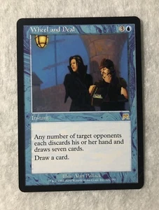 MTG Wheel and Deal Onslaught 121/350 Regular Rare - Picture 1 of 2