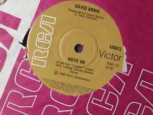 DAVID BOWIE ASHES TO ASHES 7 Inch Record excellent - Picture 1 of 2