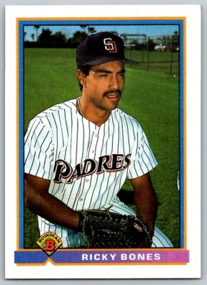 1991 BOWMAN RICKY BONES RC SAN DIEGO PADRES #643 - Image 1 of 2
