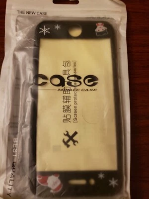 Cute Christmas Santa Anime Holiday Case For iPhone 6 6s 7 8 plus + Black, Girl - Image 1 of 2