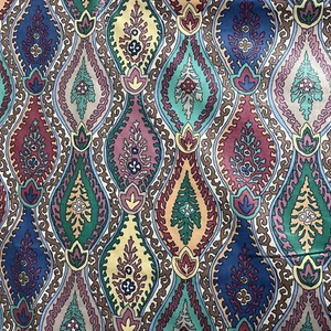 Charles Demery Kollektion bunter Baumwollstoff, Vintage -- 8 Yards x 54" breit - Bild 1 von 6