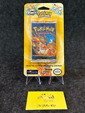 Pokemon 1999 Charizard Base Set Blister Booster Pack - Factory Sealed