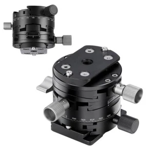 Leofoto G2 GEAR HEAD 3 In 1 Panoramic Geared Ball head Tripod Head Black NEW - Picture 1 of 12