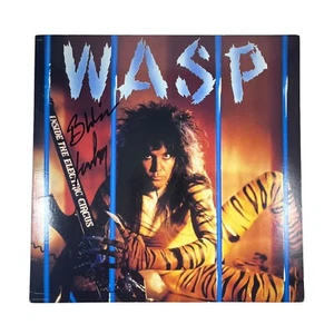 W.A.S.P. Wasp signiert Inside The Electric Circus Vinyl Album Blackie Lawless - Bild 1 von 7