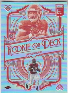 TREYLON BURKS 2022 ELITE ROOKIE ON DECK RC #RD-10 ARKANSAS TITANS - Picture 1 of 1