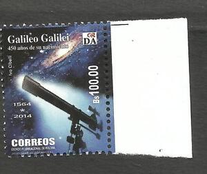 BOLIVIA GALILEO GALILEI CAT.MICHEL 1979, MNH