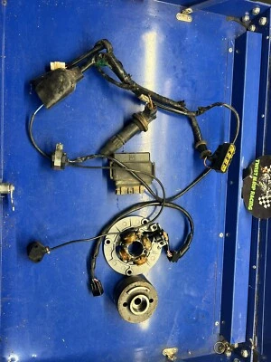 2006 - 2009 Yamaha YZ250F YZ 250F Complete Electrical System Stator Flywheel CDI Foto 1 de 4