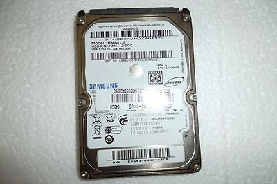 Samsung Spinpoint 2.5" Internal Notebook Drive 640GB 5.4K RPM 3.0Gb/s HM641JI - Image 1 of 4