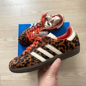 adidas Samba OG Preloved Red Leopard Mens Womens Sneakers ✅Multiple Sizes - Picture 1 of 19