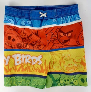 Angry Birds Swim Trunks Boys Size 6 Swimwear Pool Board Shorts - Picture 1 of 5
