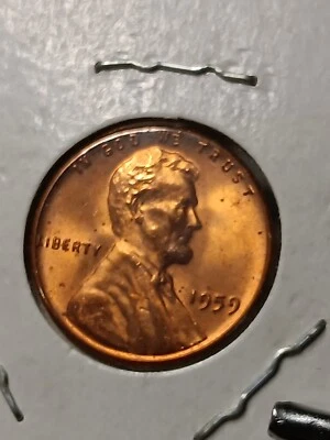 1959  BU RED Cent  1st Year ISSUE! S/55 - Image 1 of 2