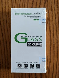NEW SIP 3D Curved Tempered Glass Screen Protector for Samsung Galaxy S9 amFilm - Photo 1 sur 2