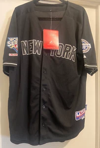 M Rivera #42 NY Yankees World Series Champs-Majestic Authentic Jersey-Size 52 Bk - Picture 1 of 8