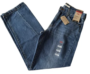 Levi's '94 Baggy Mid-Rise Jeans Seamed Women’s Size 27 X 31 Dark Wash - Picture 1 of 14