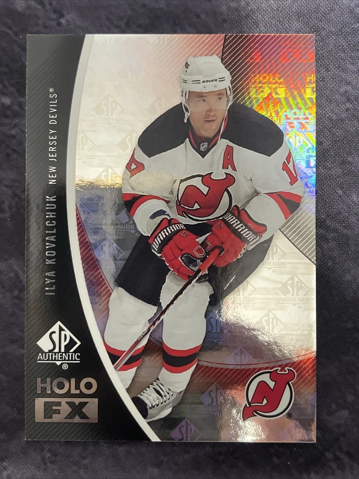 2010-11 SP Authentic Holo FX FX 26 Ilya Kovalchuk New Jersey Devils - Image 1 of 2