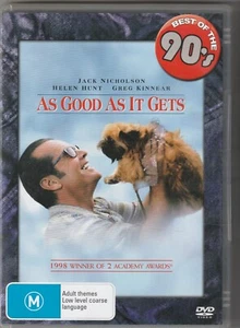 As Good as It Gets DVD Jack Nicholson Helen Hunt - Picture 1 of 2