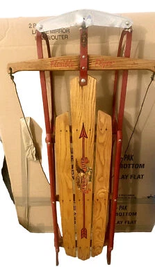 Original Owner! Vintage Flexible Flyer 251J S.L. Allen Sled Excellent Condition! - Image 1 of 4
