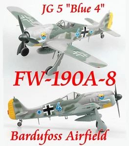 Easy Model 1/72 FW-190 A-8 "Azul 4" Comandante del aeródromo 12./JG5 Bardufoss - Imagen 1 de 6