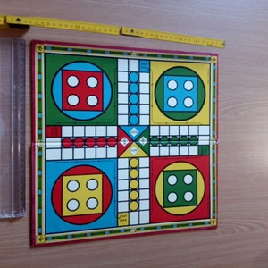 Ludo Spielbrett von J.&L. Randall ltd aus England ca. 1945-1950er (Nur Brett) - Bild 1 von 15