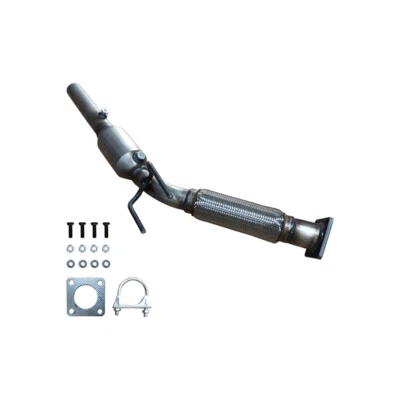 Fits 2005-2014 Volkswagen Jetta Golf Rabbit 2.5L Catalytic Converter & Flex Pipe - Image 1 of 4