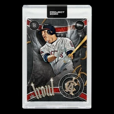 Topps Project 2020 Mike Trout #51 By Ben Baller In Hand W/ Box SHIPS ASAP - Image 1 of 3