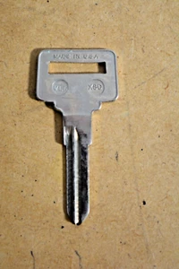 Volvo 940 1991-1995 automotriz X80 VL6 NE35 NE12 NN50 NN50 llave en blanco - Imagen 1 de 4