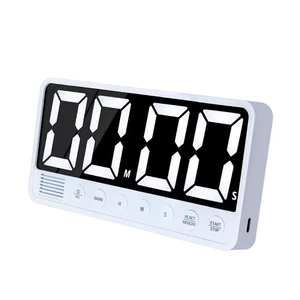 Digital Kitchen Timer - 7.1” Extra Large Display LED Magnetic Rechargeable Co... - Foto 1 di 8