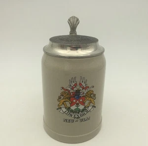 Gerz Bierkrug Löwenbräu Neu-Ulm - Bild 1 von 3