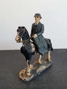 Elastolin Lineol Durso Königin Wilhelmina zu Pferd Gerte Niederlande Masse - Bild 1 von 8