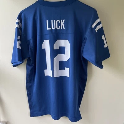 Andrew Luck Indianapolis Colts Jersey, Youth L, NFL Team Apparel - Image 1 of 4