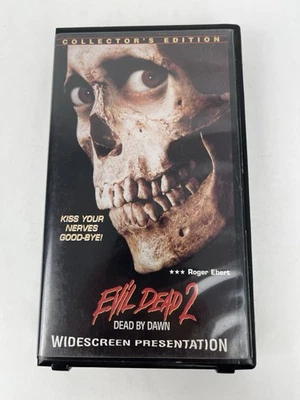 Evil Dead 2 Dead By Dawn (Clamshell Collector's Edition VHS/1998) Excellent - Image 1 of 4
