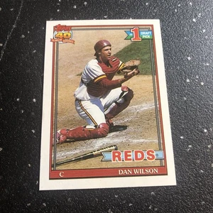 1991 Topps - Dan Wilson #767 (RC) MLB Cincinnati Reds Catcher - Picture 1 of 2