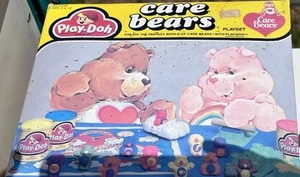 Care Bears Play-Doh Set Mold Green Instructions & Box Kenner 1983 Vintage - Picture 1 of 8